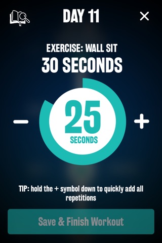 Men's Wall Sit 30 Day Challenge screenshot 3