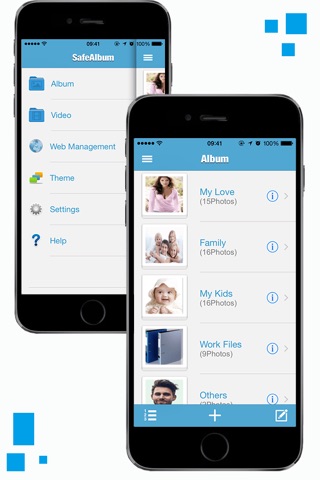 SafeAlbum Free - Lock Photo.s + Video.s keep private album safe vault screenshot 4