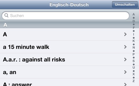 Deutsch-Englisch? OK! screenshot 2