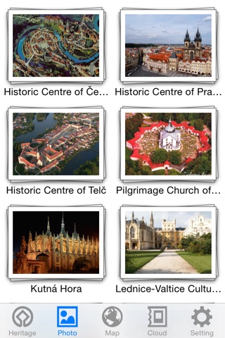 World Heritage in Czech screenshot 3