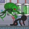 Aliens have arrived in this new installment of stickman games called Stickman Isolation