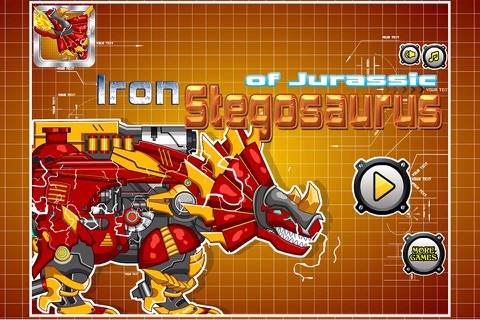 Iron Stegosaurus of Jurassic:the Pop Dragon World  - náhled