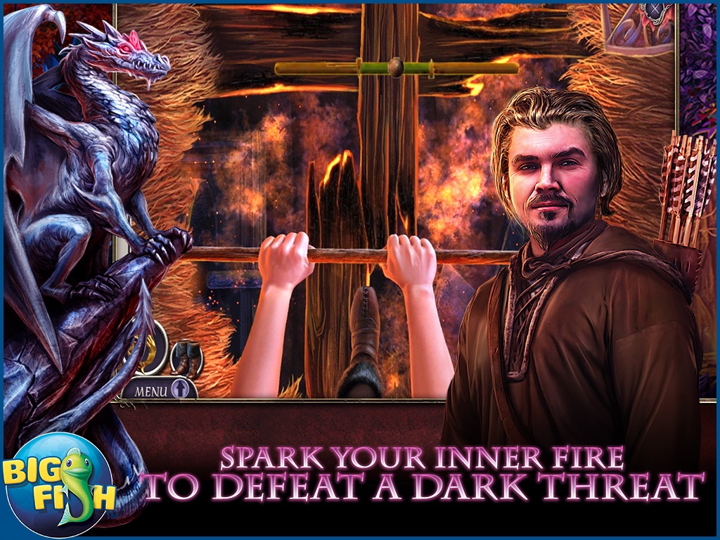 Dark Realm: Queen of Flames HD - A Mystical Hidden Object Adventure screenshot 3