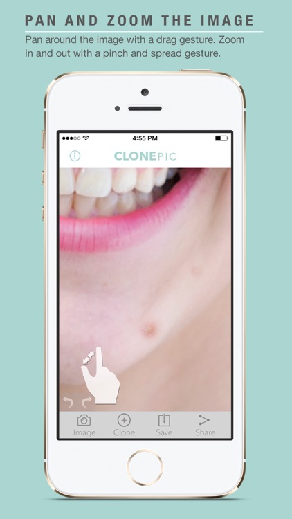 ClonePic - Retouch, Edit, and Share a Photo Instantly!