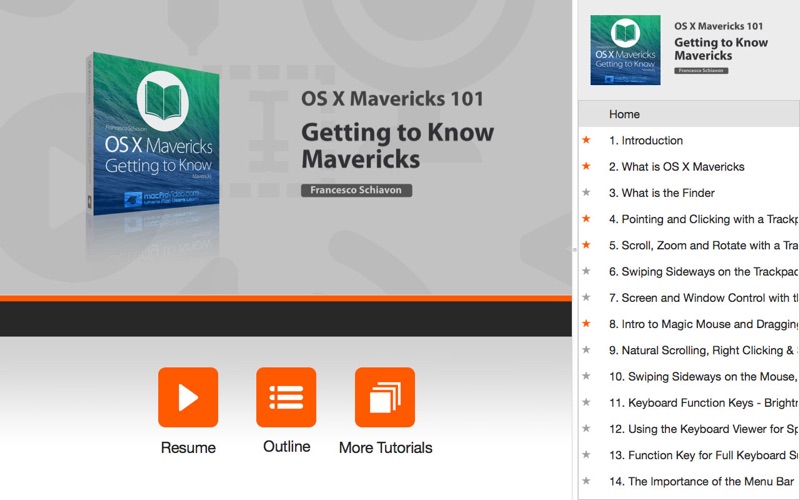Basics of OS X Mavericks screenshot1