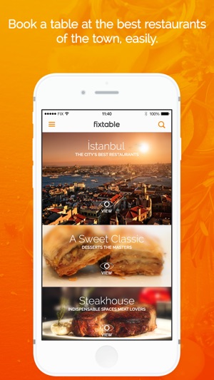 Fixtable - Restaurant Reservation