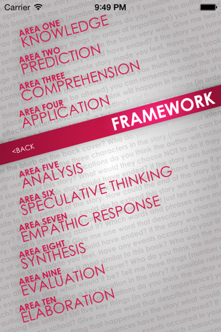 Guided Reading Questioning Framework screenshot 2