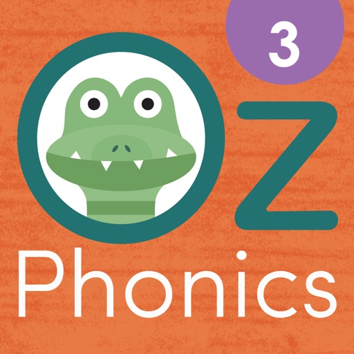 Oz Phonics 3 - Consonant Blends, CVCC Words, Digraphs, Spelling iOS App