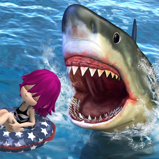 Beach Party Shark Attack iOS App