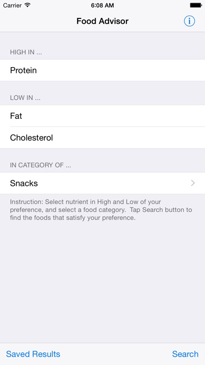 Food Advisor