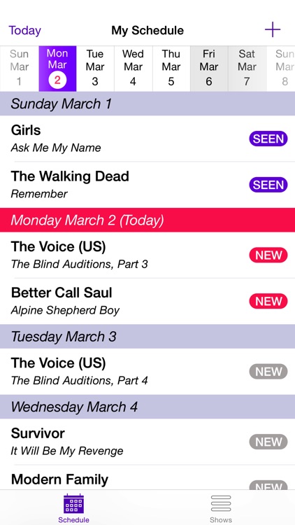 My TV Show Tracker Plus screenshot-0