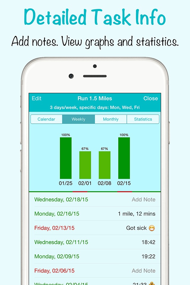 Daylist - Build Good Habits, Track Your Progress screenshot 2