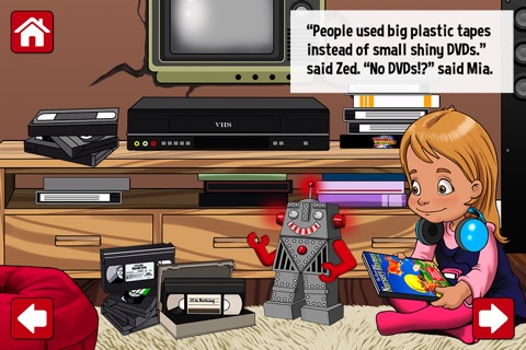 Messy Mia - Tales and Stories of the Ancient Tech with Trivia Picture Quiz for Kids screenshot 4