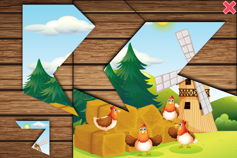 Toddlers Puzzle - The fun animal kids puzzle game screenshot 4