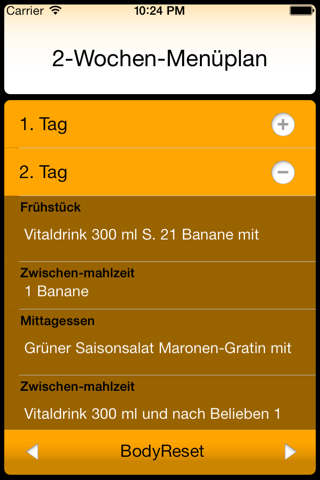 BodyReset screenshot 3