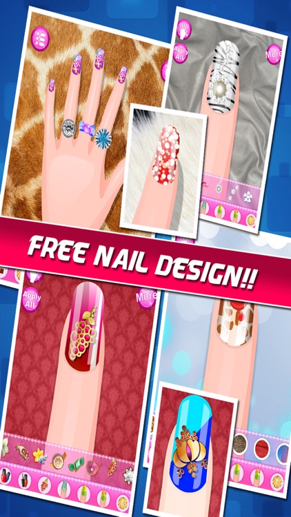Nail Salon Girls - Makeup, Makeover, spa, Dressup Games screenshot-4