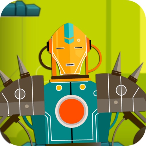Jumping Robot Invasion - Iron Launch Escape Challenge Paid Icon