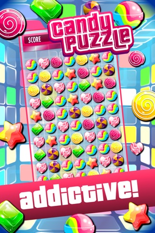 Candy Puzzle Match-3 screenshot 2