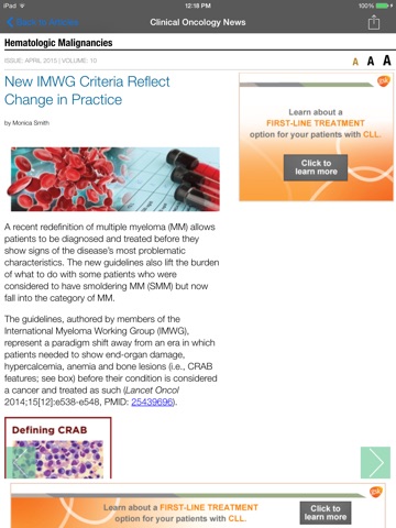 Clinical Oncology News screenshot 3