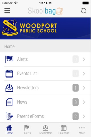 Woodport Public School - Skoolbag screenshot 2