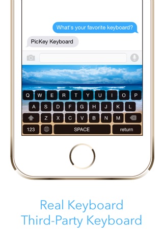 PicKey Keyboard for iOS 8 screenshot 4