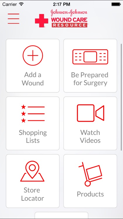 JOHNSON & JOHNSON WOUND CARE RESOURCE™ App