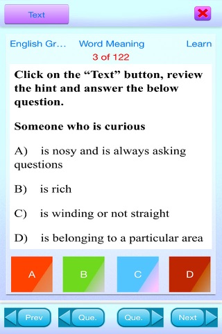 QVprep English Grade 2 screenshot 4