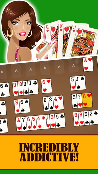 Limited Solitaire Free Card Game Classic Solitare Solo Screenshot on iOS