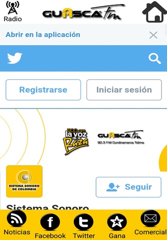 Guasca FM screenshot 4