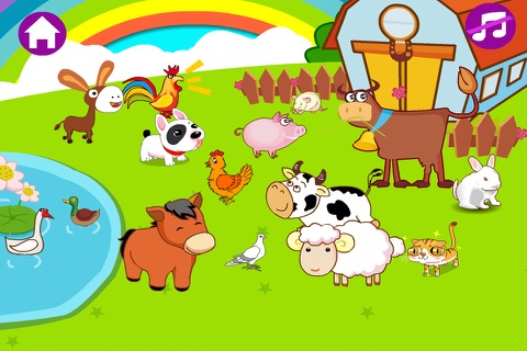 Animal Sounds-Fun Animal Sounds Game for Kids screenshot 2