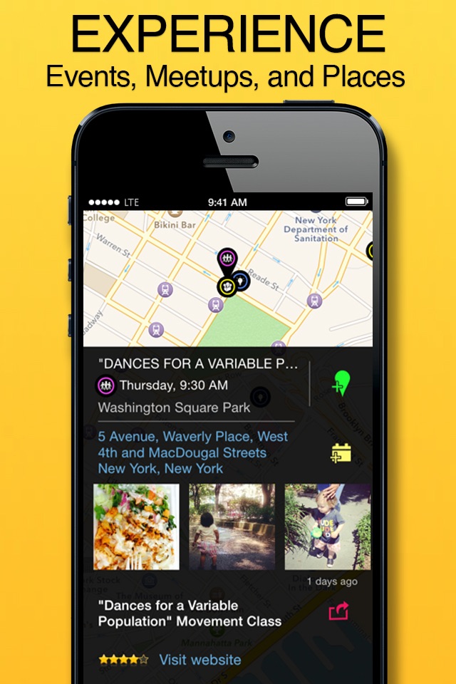 Time Place - Browse the Real World - Search, Discover & Navigate Events, Concerts, Nightlife, Meet-ups or Activities in your city or when planning travel. screenshot 3