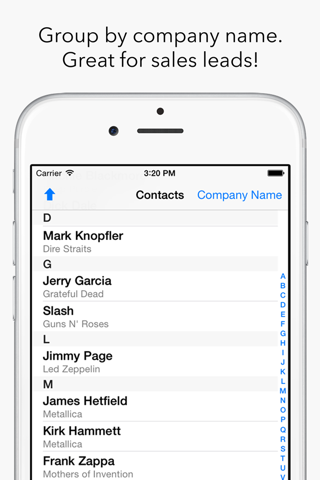 Contact Magic - Sort Address Book By Date Added, Name, Phone Number, Company and More screenshot 2