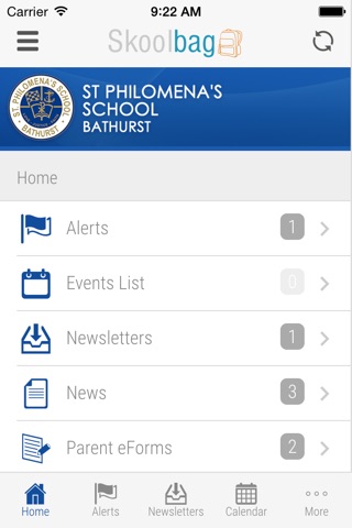 St Philomena's School - Skoolbag screenshot 2