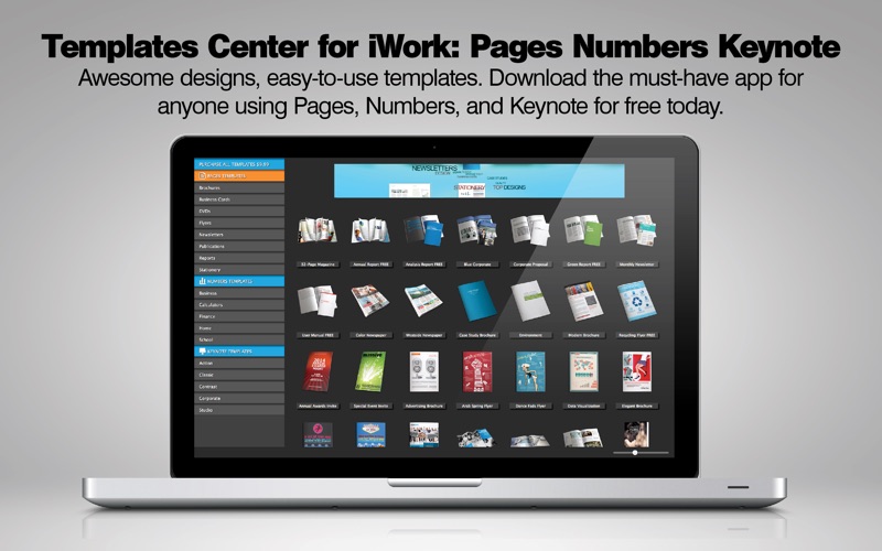 Templates Center for iWork: Pages Numbers Keynote thumbnail 1