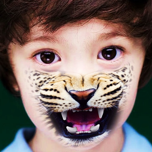 Animal Face Tune - Sticker Photo Editor to Blend, Morph and Transform Yr Skin with Wild Animal Textures Icon