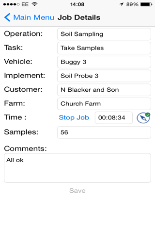 Time Recorder by Precision Decisions screenshot 3