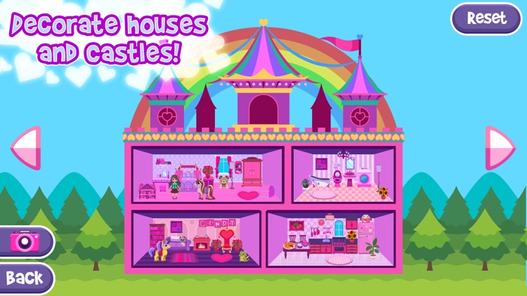 My Magic Castle - Pony & Unicorn Doll House and Decoration Game