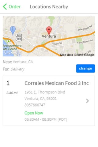 Corrales Mexican Food screenshot 2