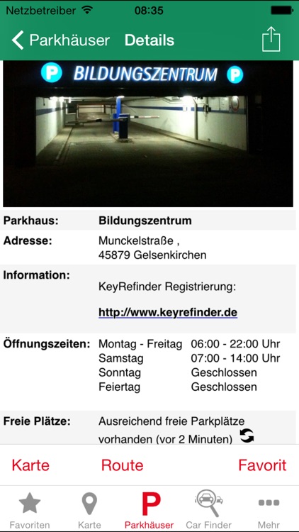 Parken in Gelsenkirchen