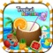 Tropical Matching Blitz Mania – Have Fun in the Sun with this Free Match 3 Candies Top Game for Kids and Adults