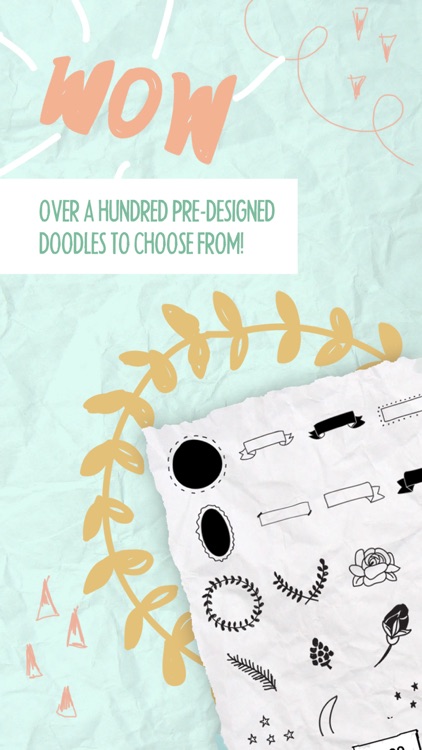 DoodleSnap - Design and Edit Photos with Doodles and Sketch Typography Overlays for DIY Picture Collages