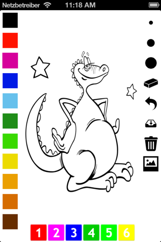 A Fairy Tale Coloring Book for Girls: Learning pages to color and draw screenshot 2