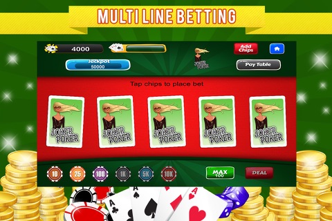 Joker Video Poker - Win Megabonus screenshot 3