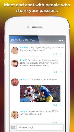 College Gameday Sports Chat and Fan Community(圖3)-速報App