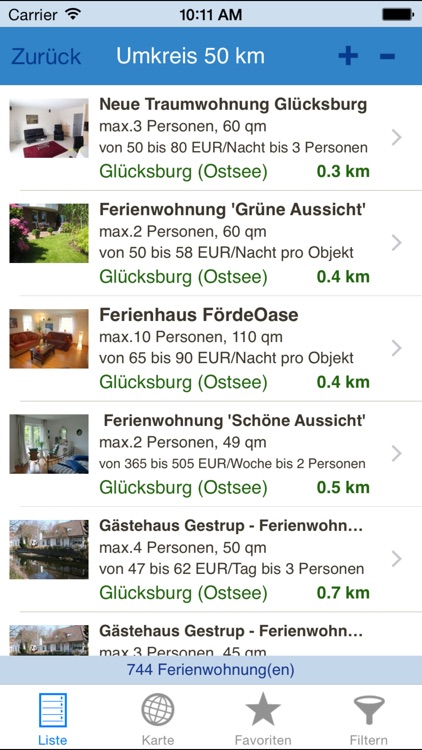 Ferienwohnungen screenshot-3