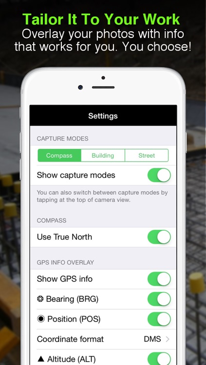 Solocator - GPS Field Camera to stamp photos with location, direction, altitude, date, time + optional editable notes screenshot-4