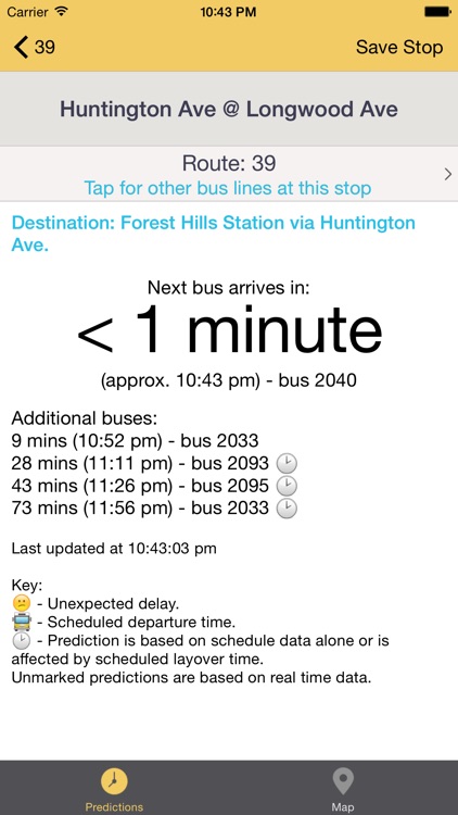 Catch The Bus: Real Time Bus Predictions