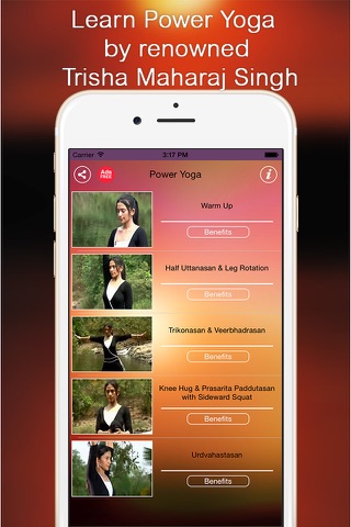 Power Yoga Videos - Free download and View offline screenshot 2