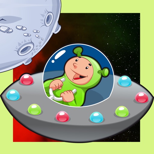 Cool Space Run-ner, Robot-s and Star-s In Crazy Kid-s Game-s icon