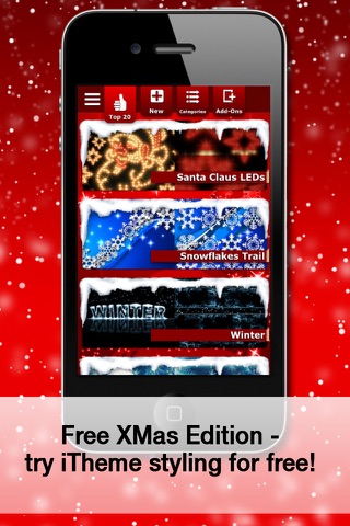 iTheme - Xmas Edition - Themes for iPhone and iPod Touch screenshot 2